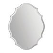 Renwil Emma Beveled Mirror in Wave Pattern Frame