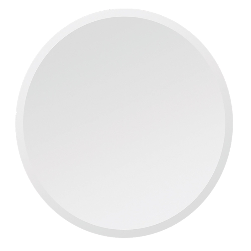 Renwil Yen Frameless Oval Mirror w/Beveled Edge