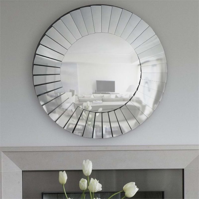 round decorative mirror