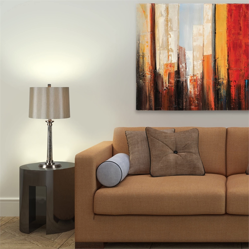 Renwil Brooks Table Lamp in Satin Nickel