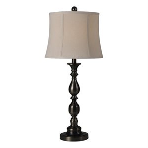 renwil scala table lamp in oil rubbed bronze (set of 2)