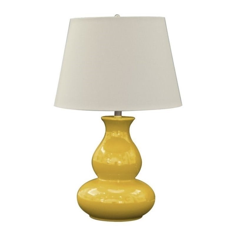 Renwil Sunrise Table Lamp in Mustard Yellow - LPT607