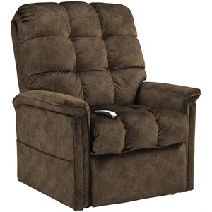 mega motion kaysen polyester 3-position chaise lounger