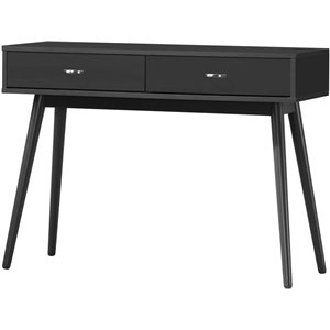 4d concepts montage midcentury wooden writing desk in black