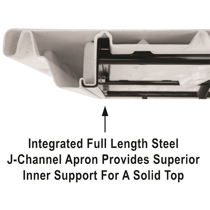 Correll 17-27 Adjustable Height Heavy Duty Plastic Blow-Molded Folding Table Red