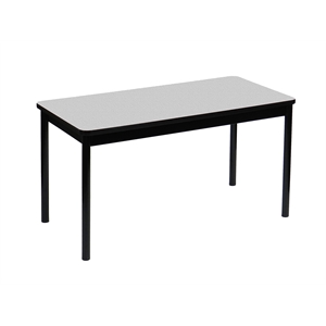 Correll 30&quotW x 60&quotD High Pressure Laminate  Lab Table in Gray Granite