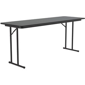 Correll 3/4&quot High Pressure Folding Seminar Table in Montana Brown