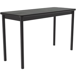 Correll 24&quotW x 72&quotD High Pressure Lab Table in New England Driftwood