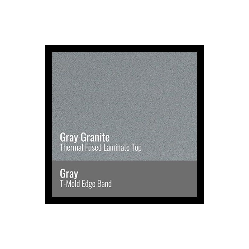24x36 Gray Granite Commercial Wood Laminate Top Activity Table