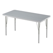 24x36 Gray Granite Commercial Wood Laminate Top Activity Table