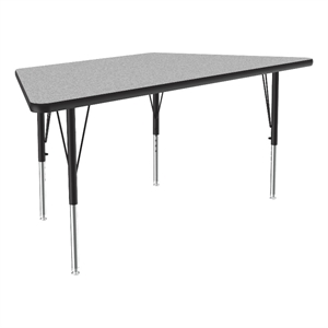 Correll Thermal Fused 60&quotx 30&quot Laminate Wood Activity Table in Gray Granite