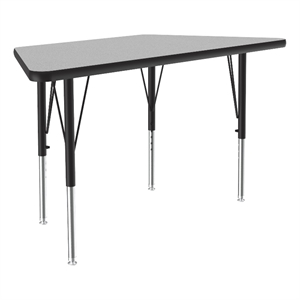 Correll Thermal Fused 48&quotx 24&quot Laminate Wood Activity Table in Gray Granite