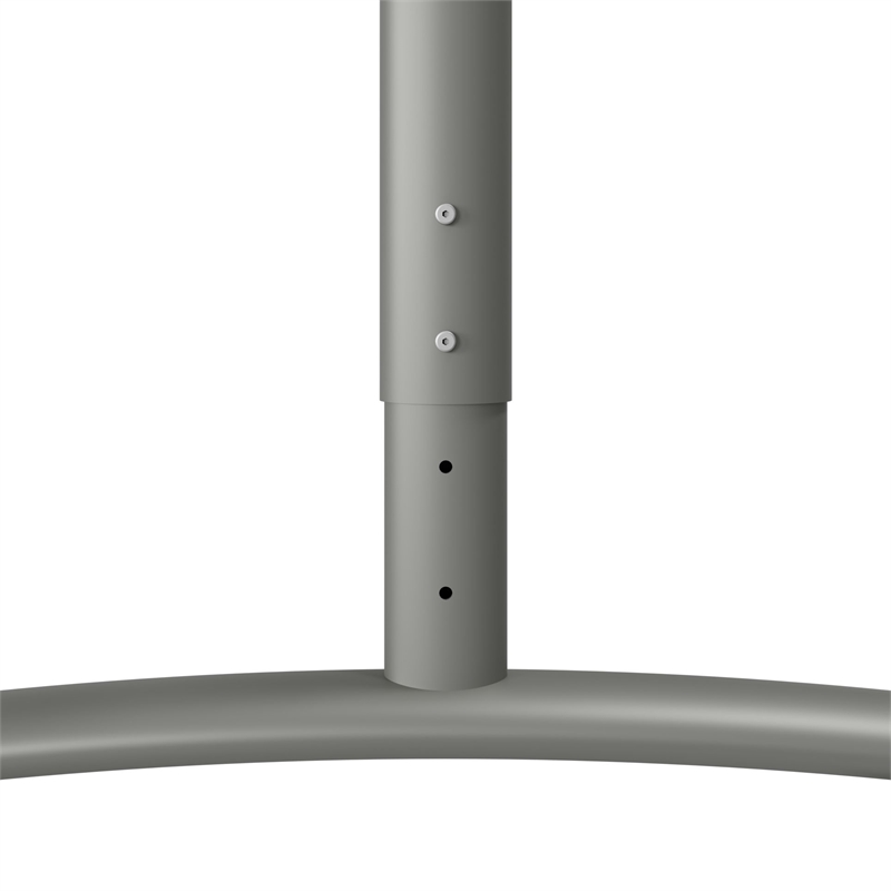 Correll Premium Sit to Stand  Flip Top Table 24x72 Gray Wood Laminate