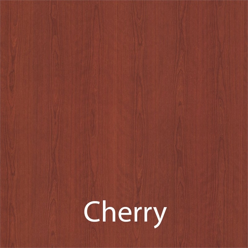 Correll Premium Sit to Stand  Flip Top Table 24x72 Wood Laminate Cherry