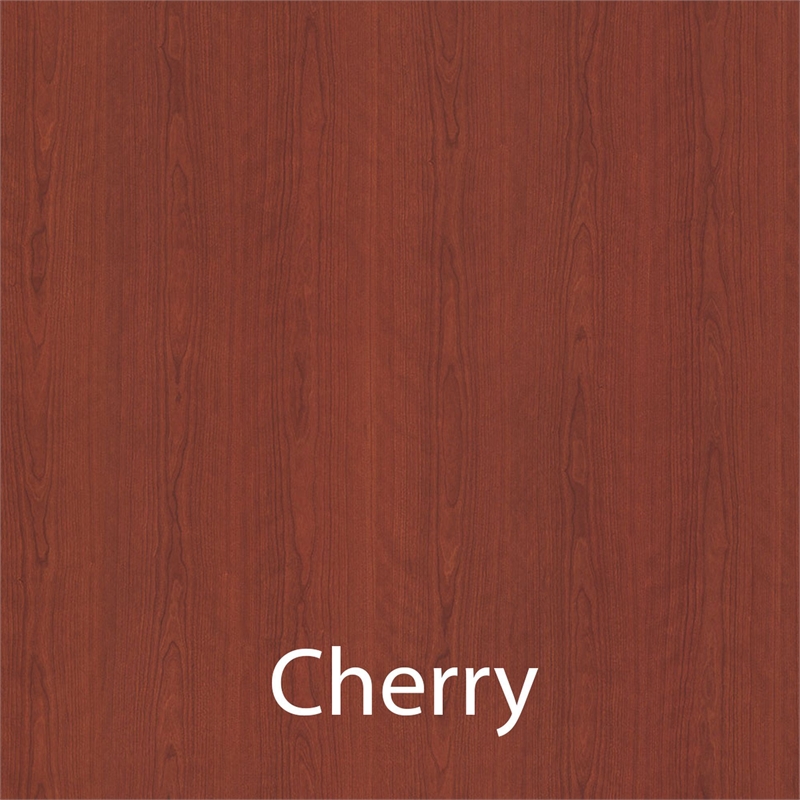 Correll Premium Sit to Stand  Flip Top Table 30x60 High P Wood Laminate Cherry