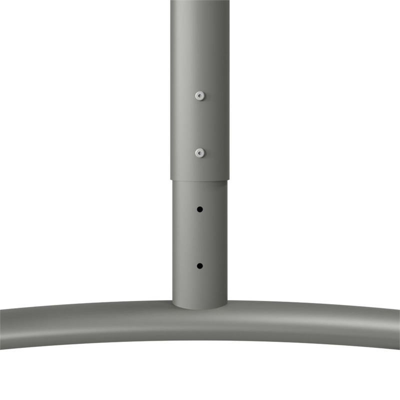 Correll Premium Sit to Stand  Flip Top Table 30x72 Gray Wood Laminate