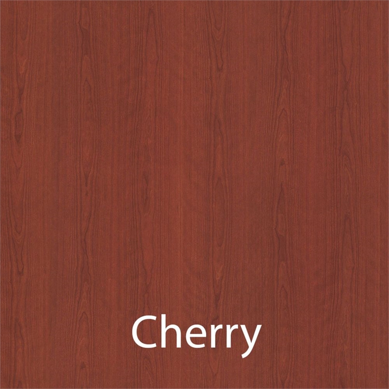 Correll Premium Sit to Stand  Flip Top Table 30x72 Cherry Wood Laminate