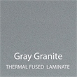 Commercial Thermal Fused Wood Laminate Top Collaborative Desk Gray