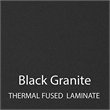 Correll 30x72 Laminate Adjustable Height Folding Table in Black Granite