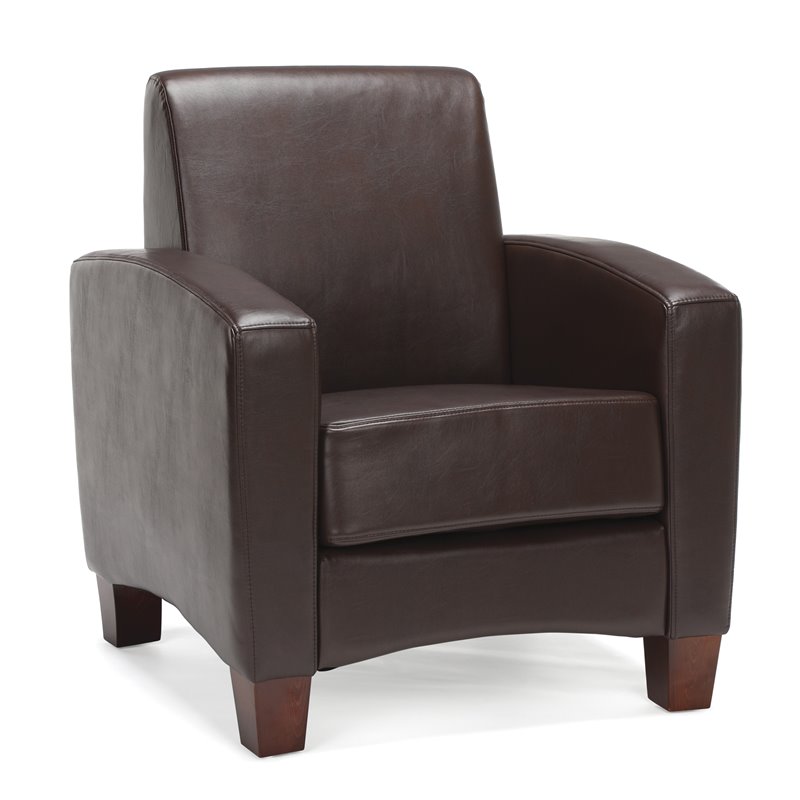 Ofm Essentials Faux Leather Reception, Faux Leather Reception Chairs
