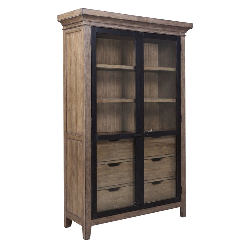 American Drew Camden Black China Cabinet - 919-830R | Cymax Stores