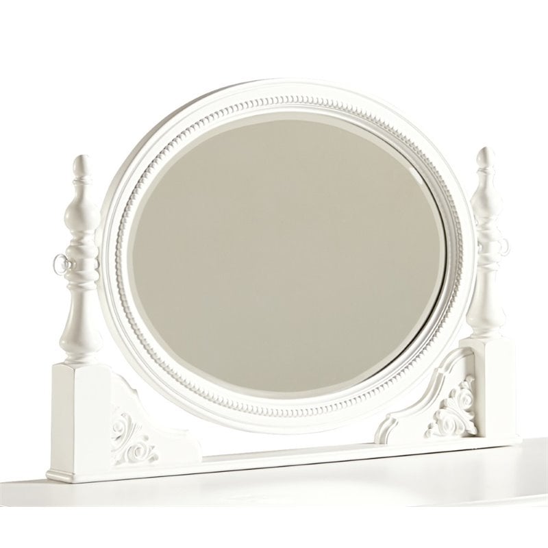 Samuel Lawrence Sweetheart Vanity Mirror In White 8470 432