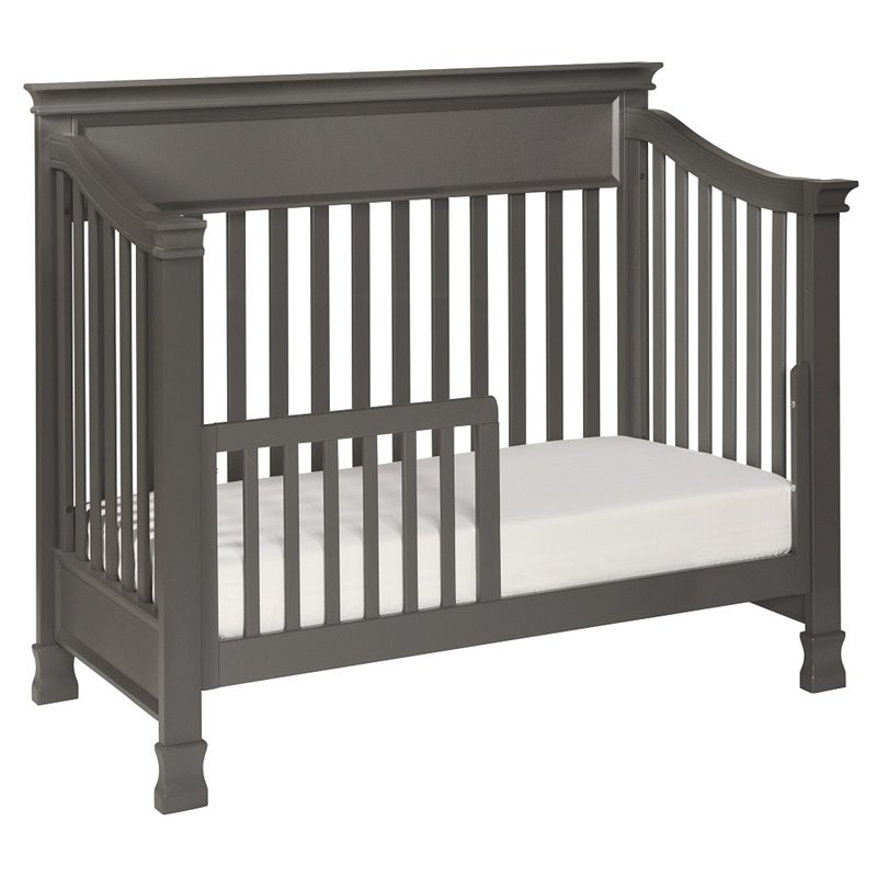 Million Dollar Baby Classic Foothill 4 in 1 Convertible Crib in Gray M3901MG