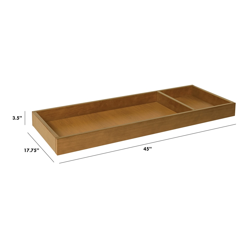 Namesake Classic Universal Wide Removable Changing Tray in Chestnut