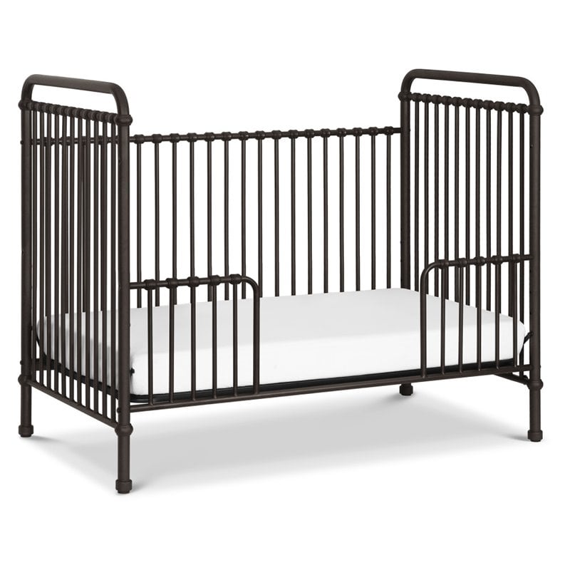 Namesake Classic Abigail 3-in-1 Convertible Iron Crib in Vintage Iron
