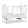 Namesake Classic Abigail 3-in-1 Convertible Iron Crib in Washed White