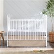 Namesake Classic Abigail 3-in-1 Convertible Iron Crib in Washed White