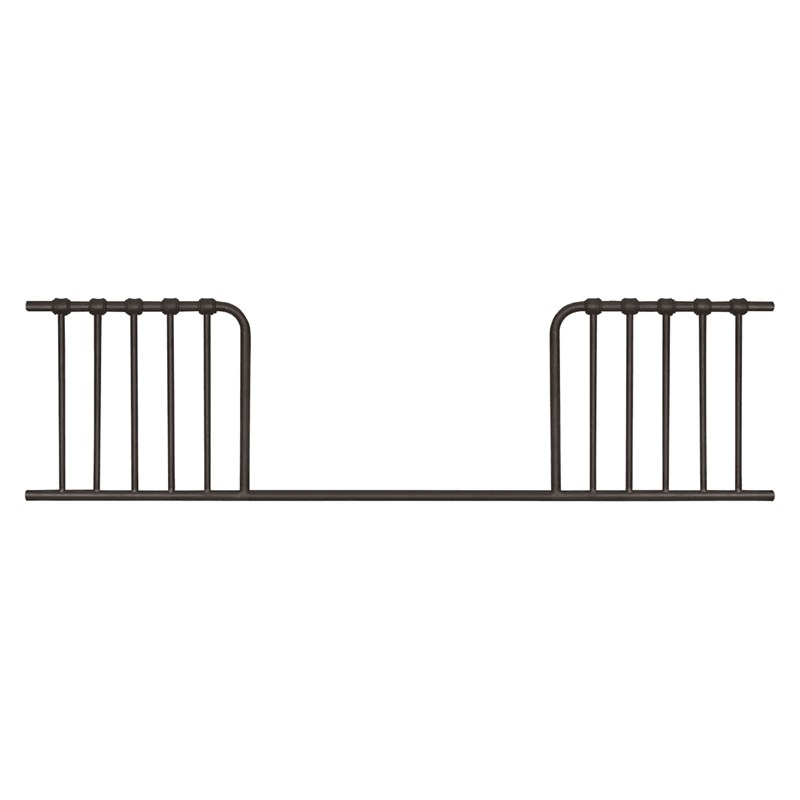 Namesake Classic Abigail Metal Toddler Bed Conversion Kit in Vintage Iron Brown