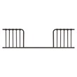 Namesake Classic Abigail Metal Toddler Bed Conversion Kit in Vintage Iron Brown