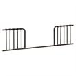 Namesake Classic Abigail Wood Toddler Bed Conversion Kit in Washed White
