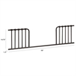Namesake Classic Abigail Wood Toddler Bed Conversion Kit in Washed White