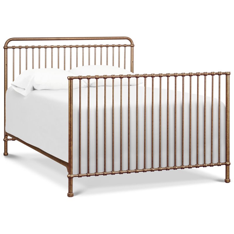 Namesake Classic Winston 4-in-1 Convertible Crib in Vintage Gold
