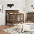 Namesake Classic Foothill 4-in-1 Wood Convertible Crib in Mocha