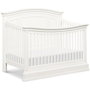 durham 4-in-1 convertible crib with toddler bed conversion kit in warm white