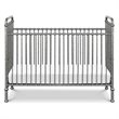 Namesake Classic Abigail 3-in-1 Metal Convertible Crib in Vintage Silver