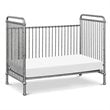 Namesake Classic Abigail 3-in-1 Metal Convertible Crib in Vintage Silver