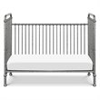 Namesake Classic Abigail 3-in-1 Metal Convertible Crib in Vintage Silver