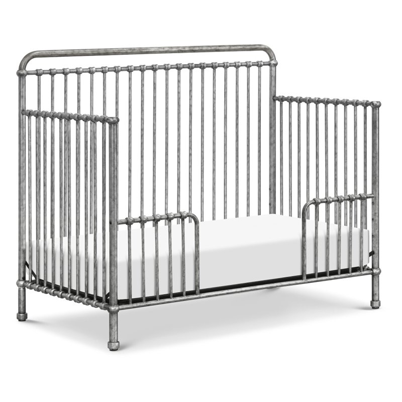 silver crib