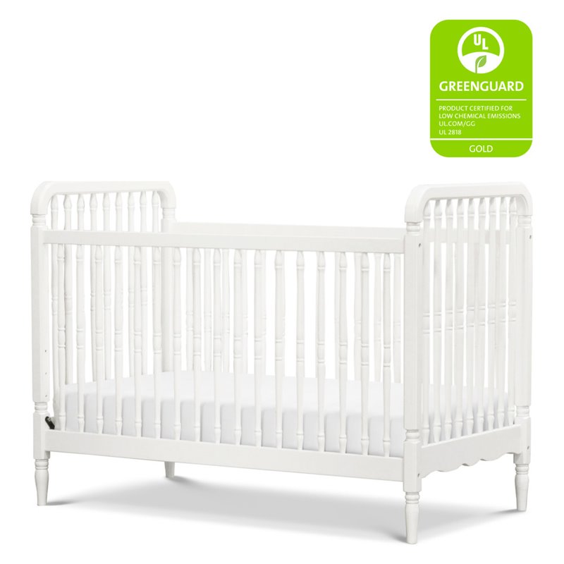 Million Dollar Baby Classic Liberty 3 in 1 Convertible Crib in Warm White