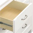 Million Dollar Baby Classic Wesley 6 Drawer Double Dresser in Heirloom White