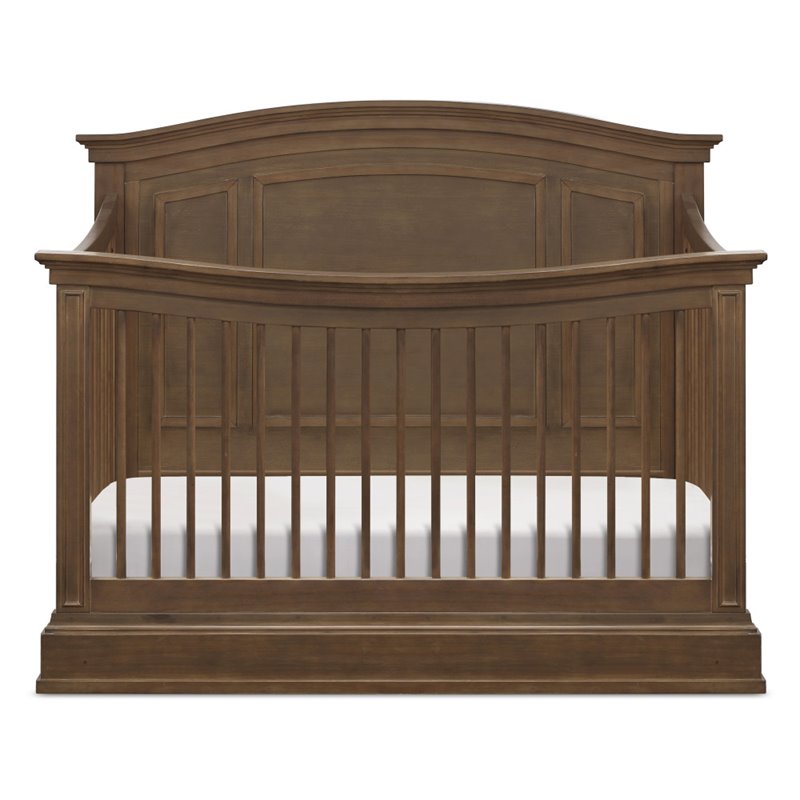 Namesake Classic Durham 4-in-1 Wood Convertible Crib in Derby Brown