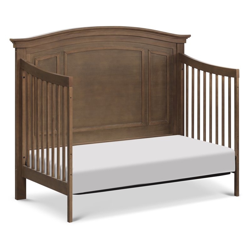 Namesake Classic Durham 4-in-1 Wood Convertible Crib in Derby Brown
