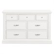Namesake Classic Durham 7-Drawer Wood Dresser in Warm White