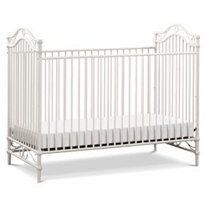 million dollar baby classic camellia 3-in-1 convertible crib in vintage white
