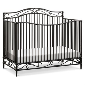 million dollar baby classic noelle 4-in-1 convertible crib in vintage iron