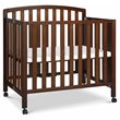 Namesake Dylan Transitional Wood 3-in-1 Mini Crib in Espresso